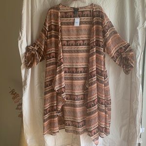 NWT Rue21 Plus size Kimono